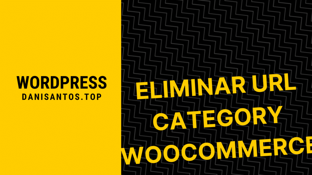 Cómo eliminar la URL de categoría de WooCommerce en WordPress
